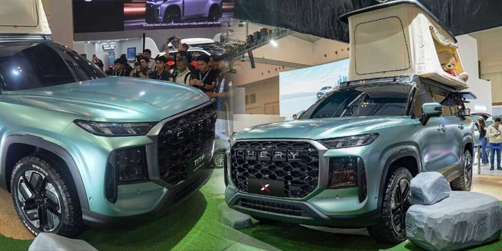SUV Chery X Concept Debut di GJAW 2025