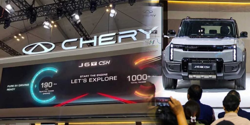 Chery J6T CSH REEV Jarak Tempuh Lebih 1.000 Km